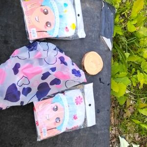 Shower caps and wood